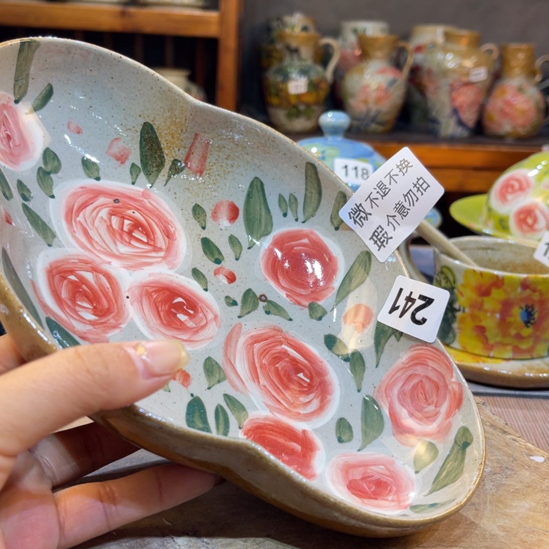 瓷片景德镇手工制作