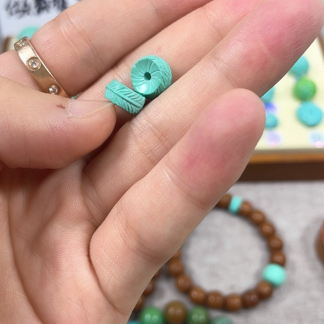 原生态湖北松配饰尺寸10