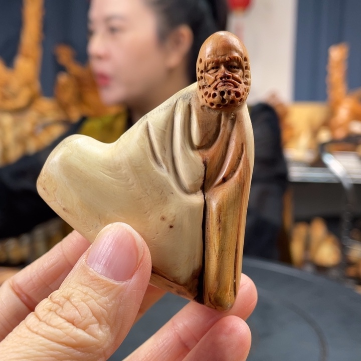 柏木（崖柏）手把件