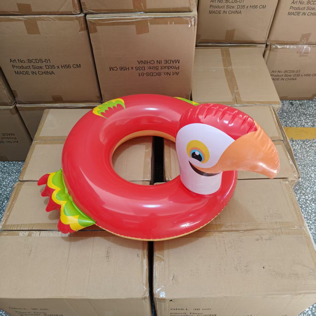 红色小鹦鹉 充气游泳圈