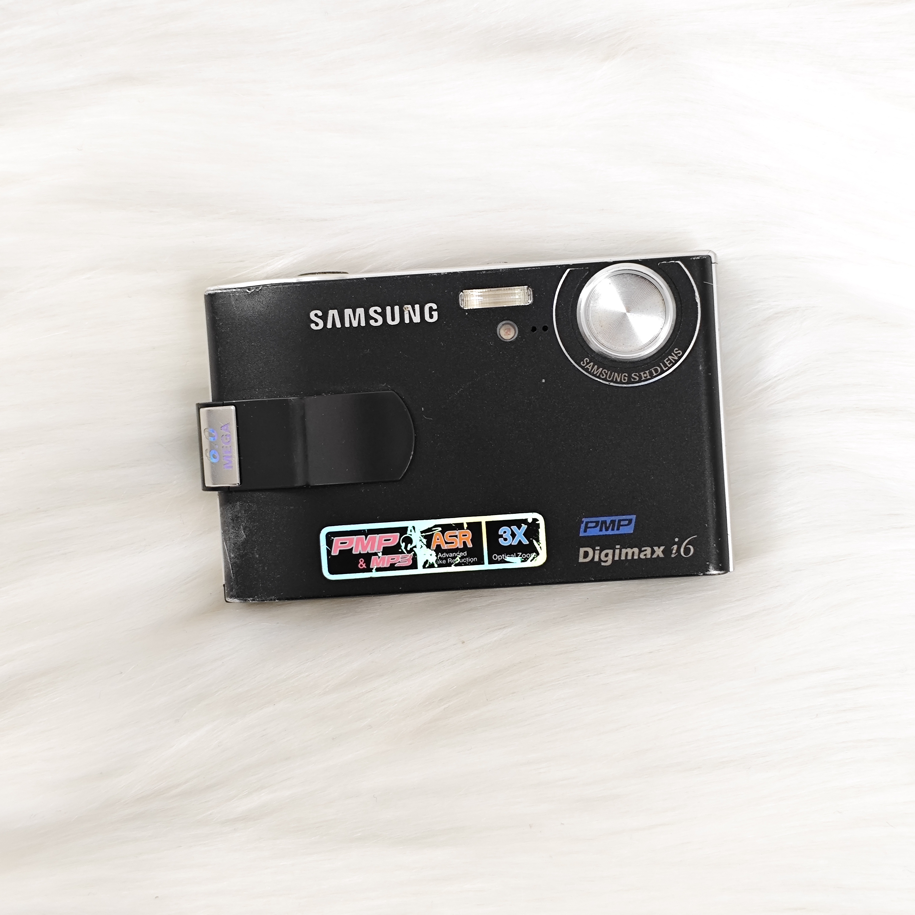 8新 Samsung/三星 i6 黑色 出片复古冷白皮 配件齐全