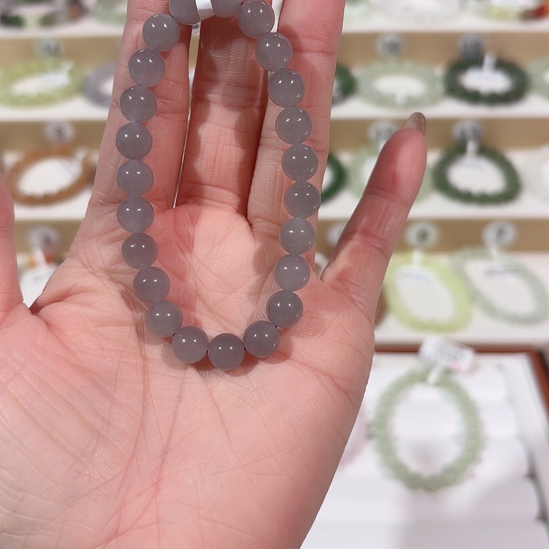 和田玉手链未镶嵌V