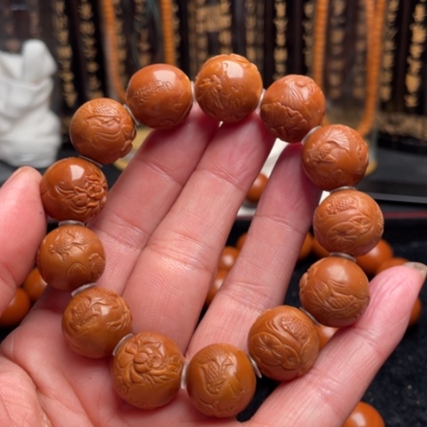 橄榄核手串/手链橄榄核1.6