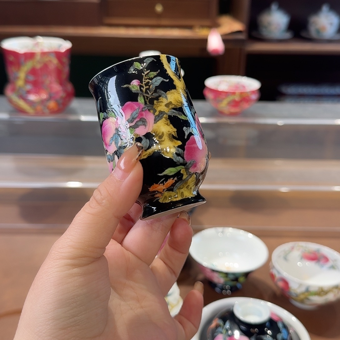 珐琅彩主人杯茶具系列