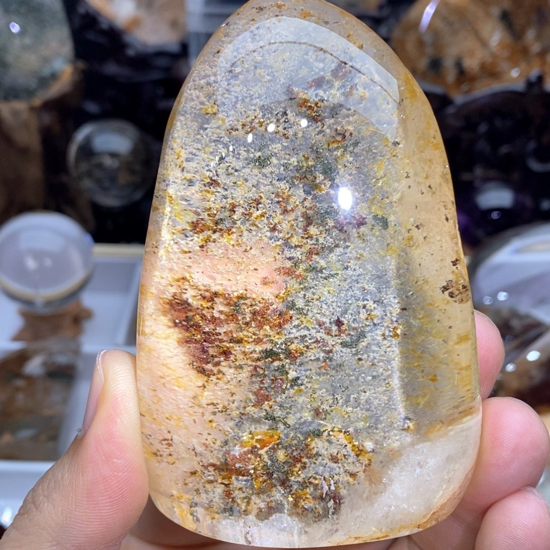 未镶嵌车挂水晶水晶