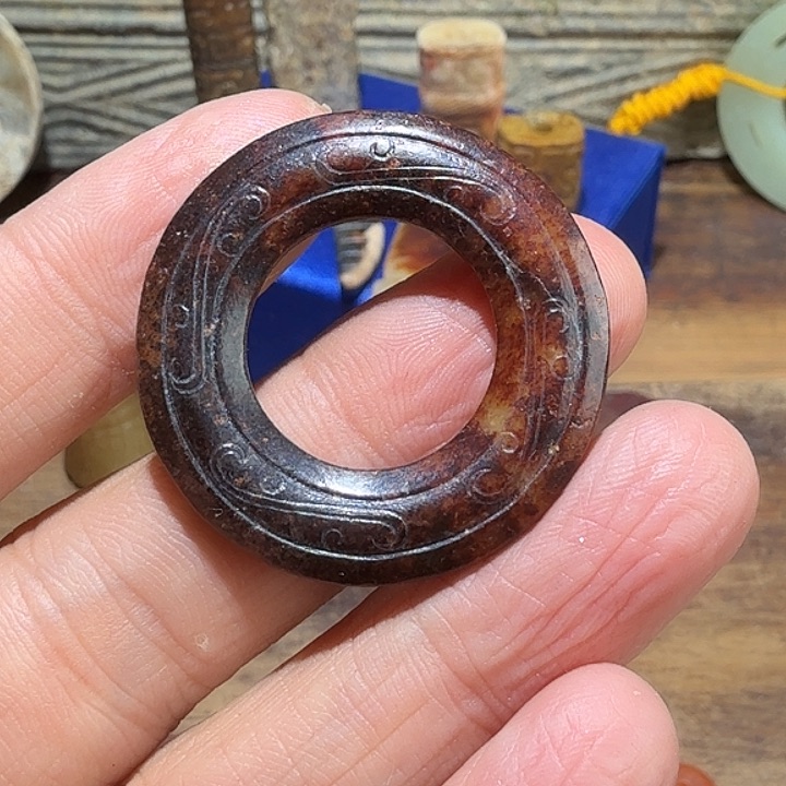 和田玉未镶嵌挂件正****创