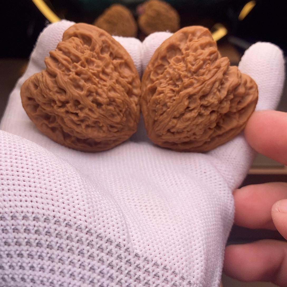 把件文玩核桃拉丝魔眼42.3.比翼双飞天使双宽棱高炮