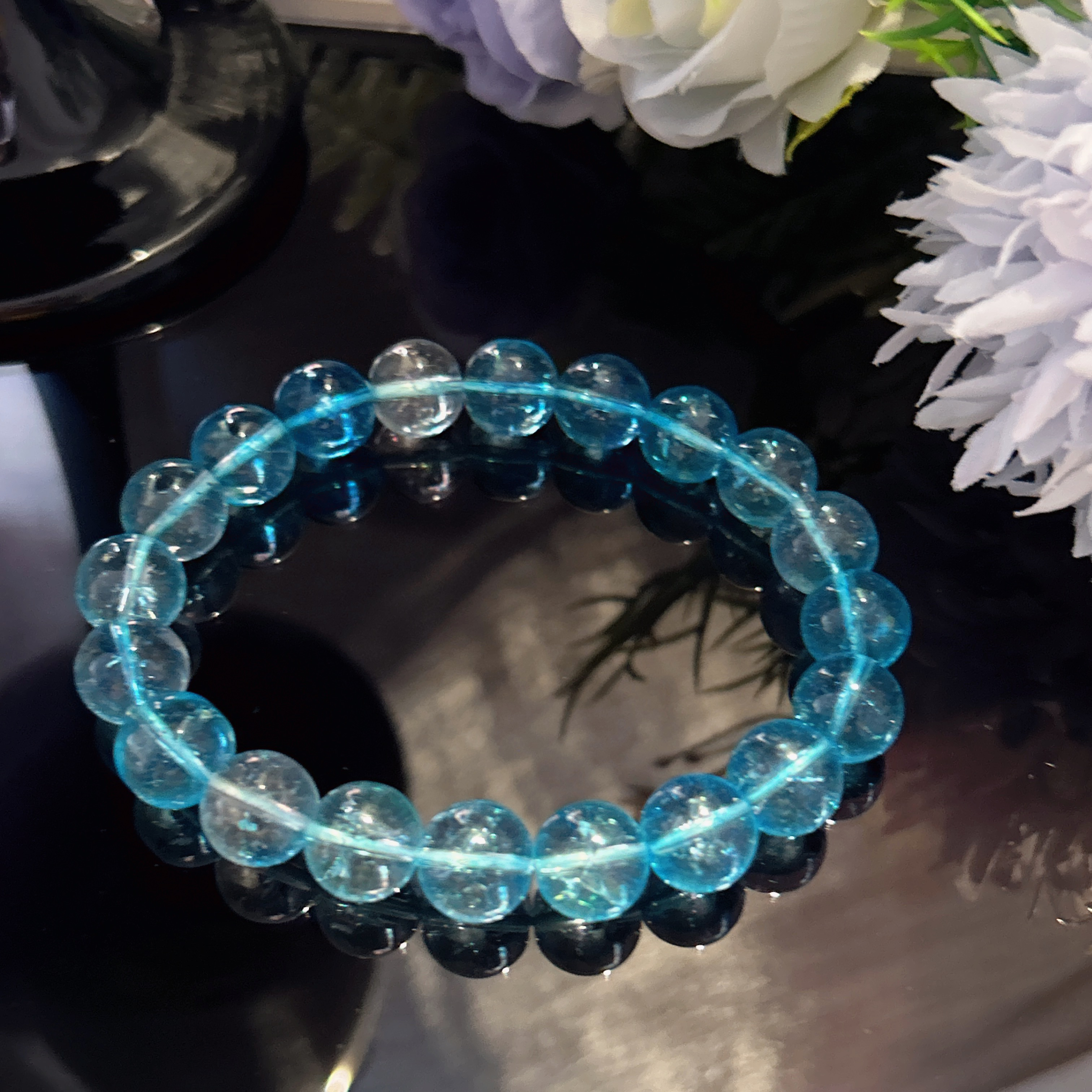 A290 卡10蓝托帕手串[多样性发一]