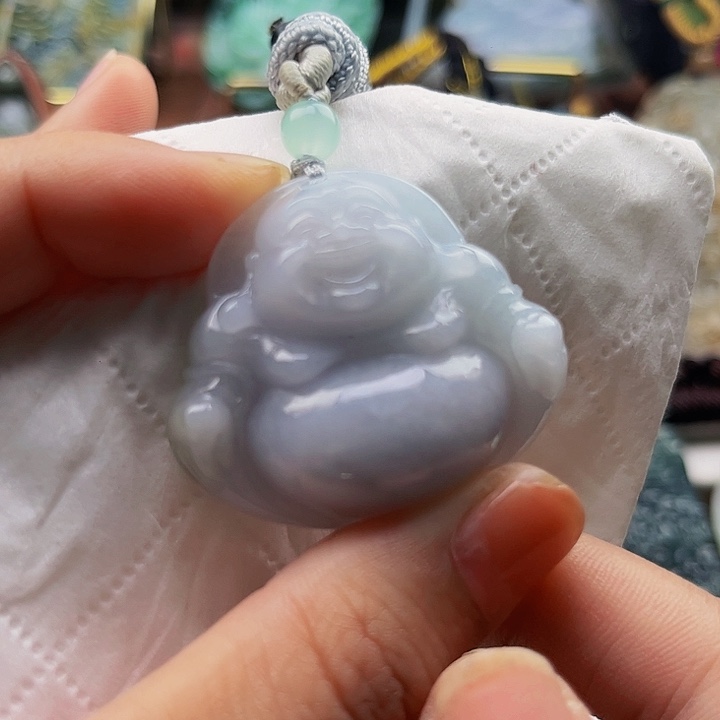 翡翠未镶嵌颈饰挂件