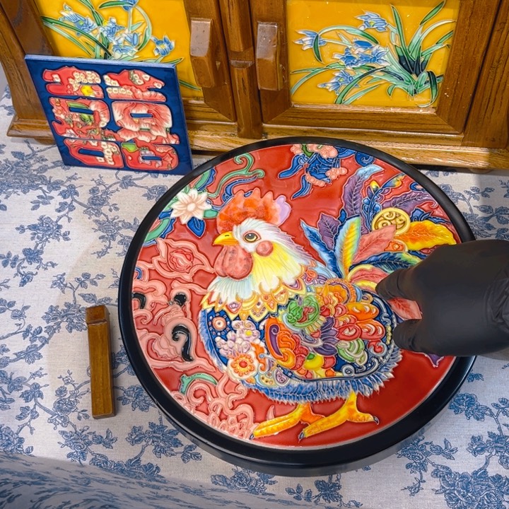 陶瓷瓷板画艺术作品