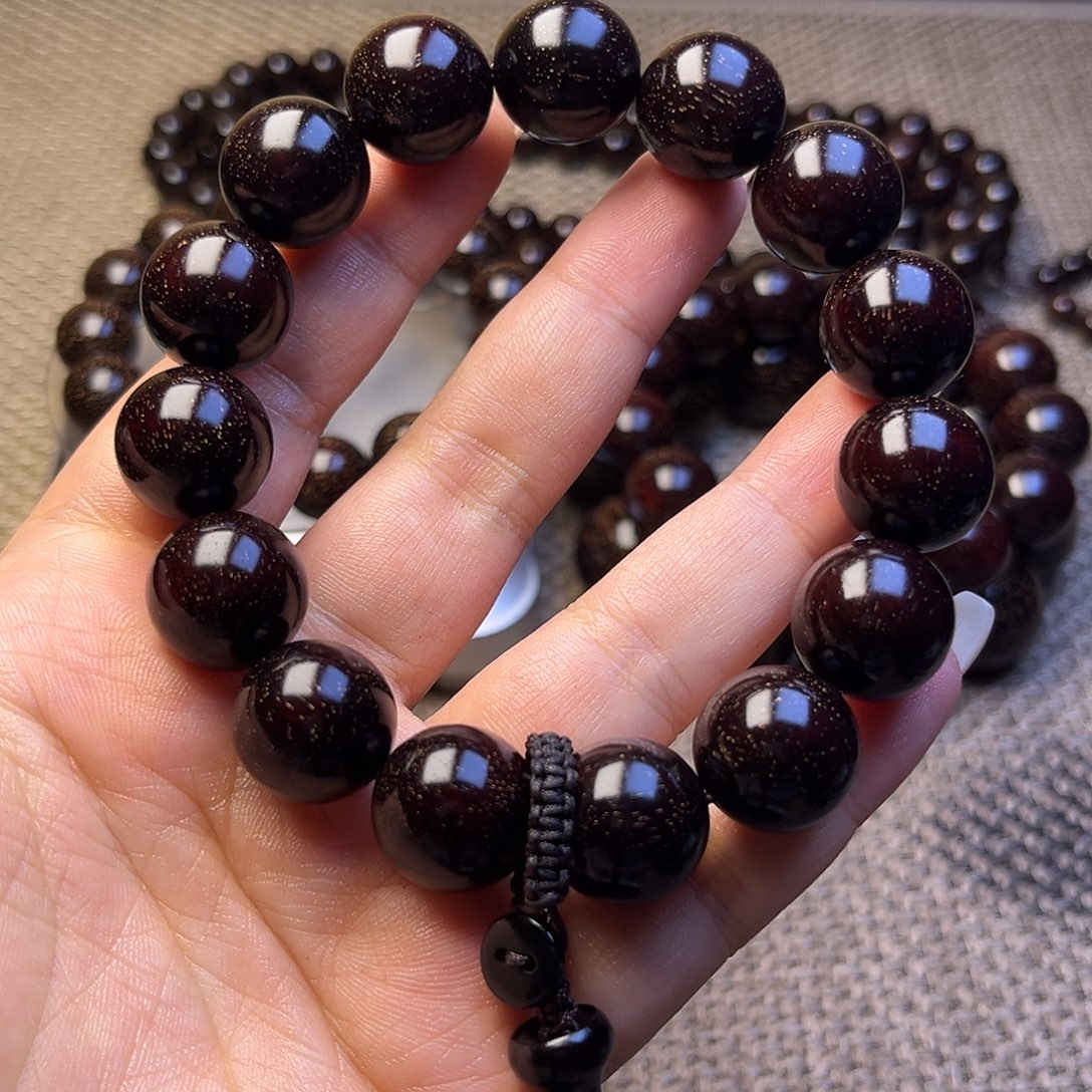 檀香紫檀（小叶紫檀）1.5 15颗多星