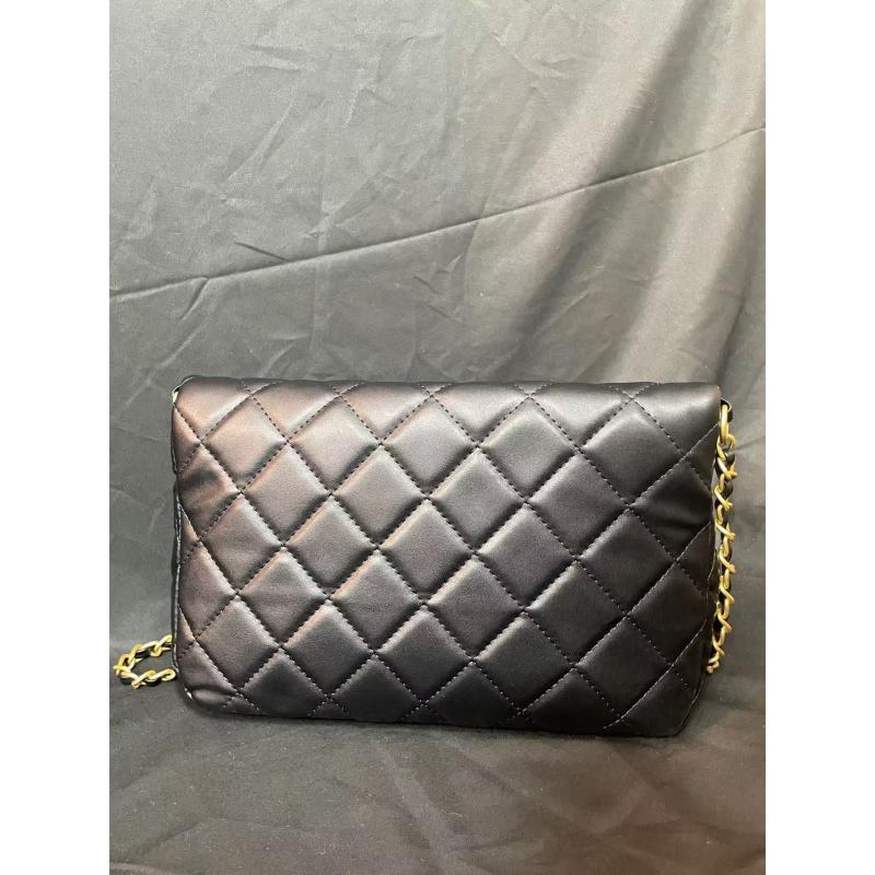 时尚潮流打造真皮女士包斜跨包 0414 黑色