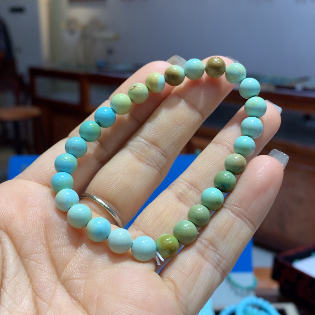 绿松石未镶嵌单圈