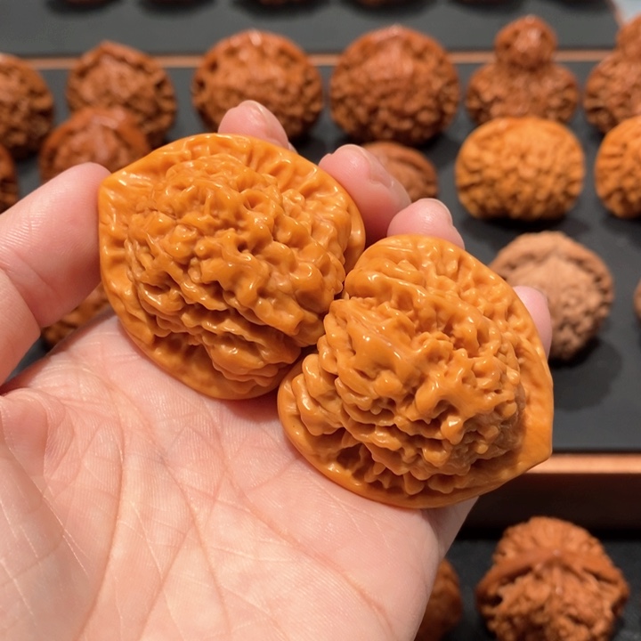 文玩核桃吊坠官帽873