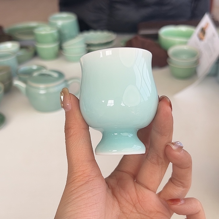 小米茶器龙泉青瓷