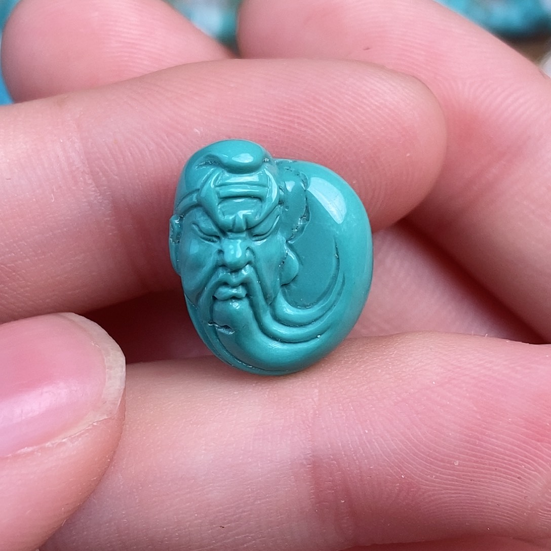 绿松石雕刻未镶嵌