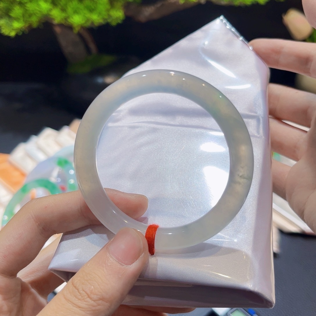 未镶嵌手镯翡翠翡翠手镯50圈口