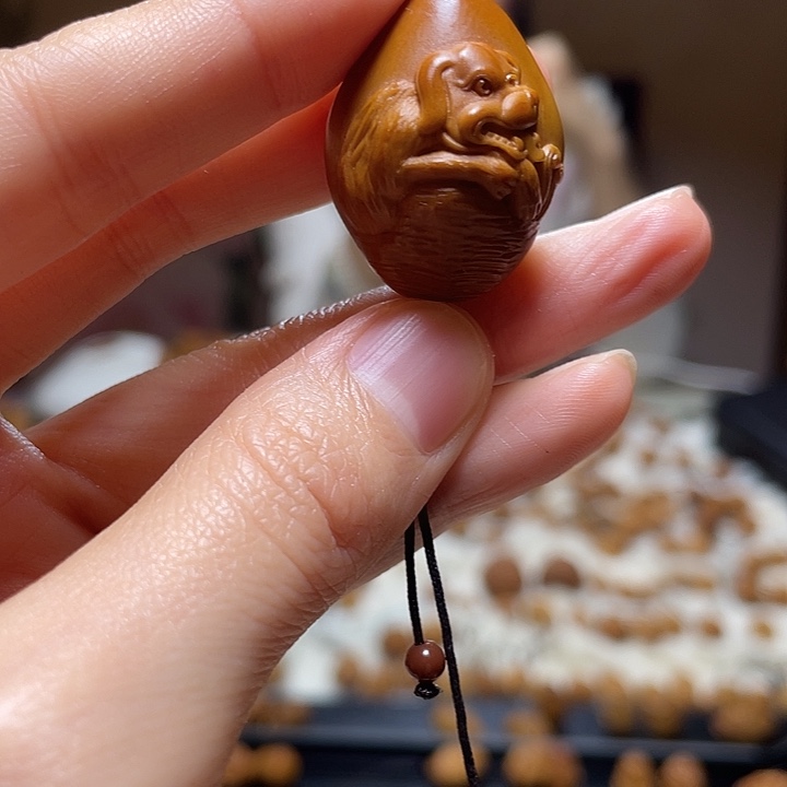 橄榄核吊坠橄榄 狗