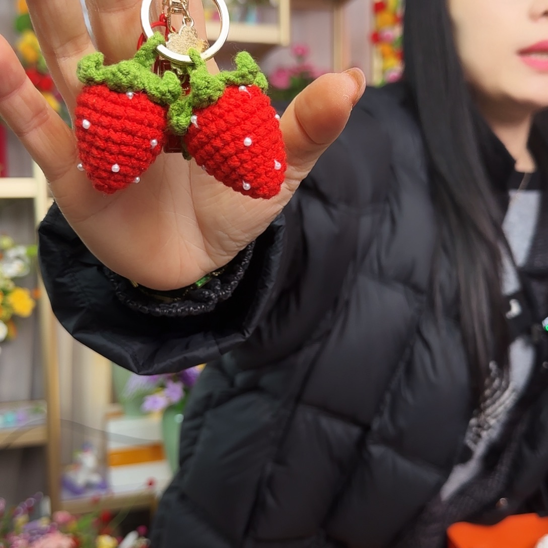 手工钩织设计挂件