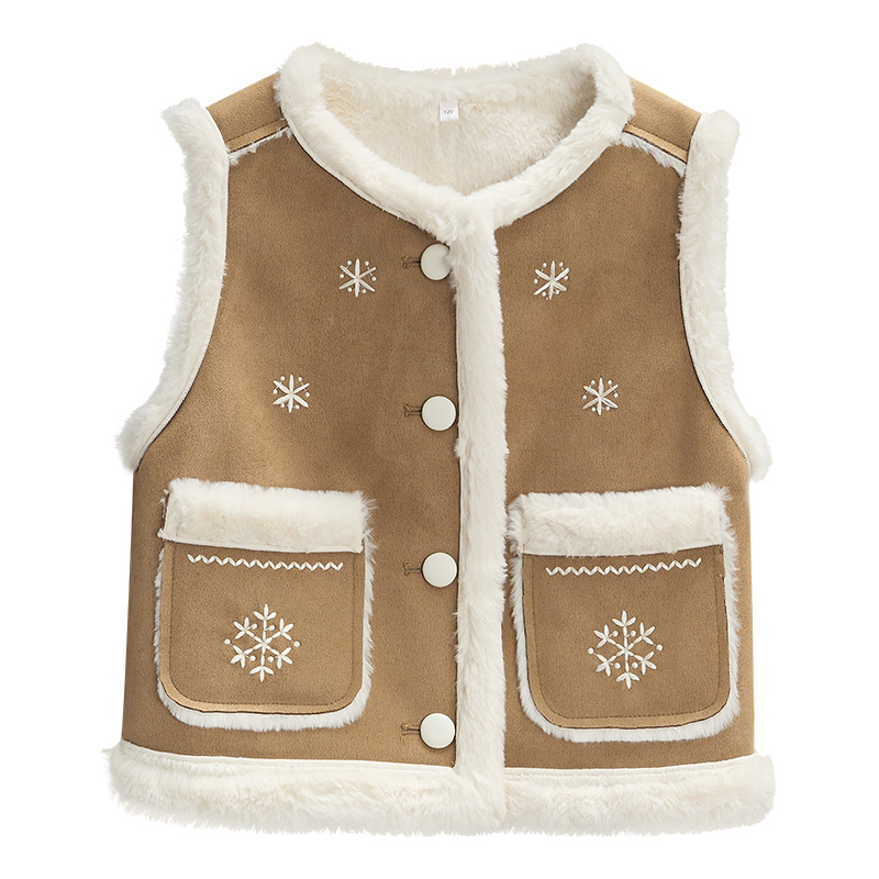 IEF/爱依服2025冬季新款保暖韩版休闲加绒加厚保暖时尚马夹