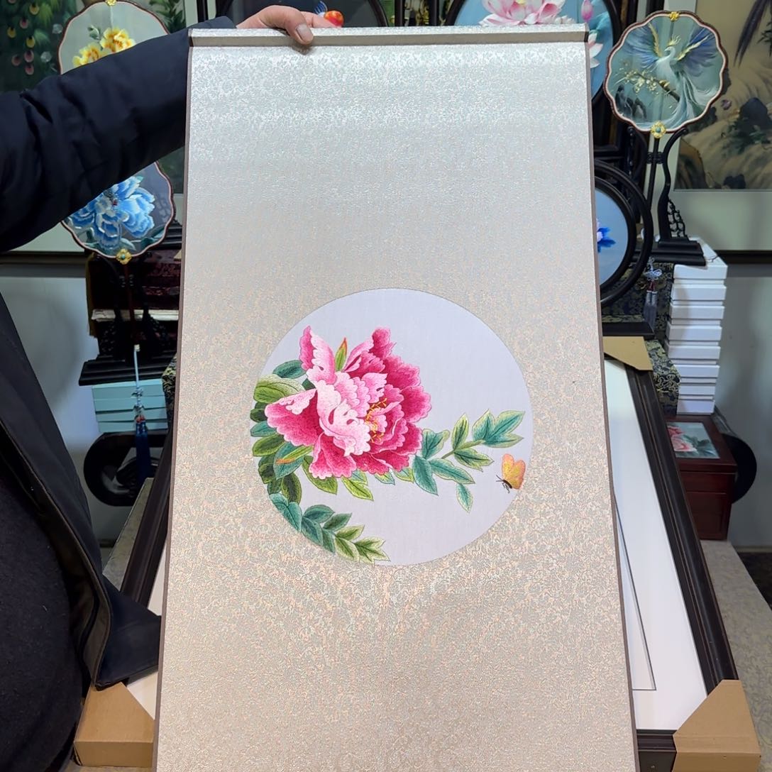 刺绣刺绣工艺精湛