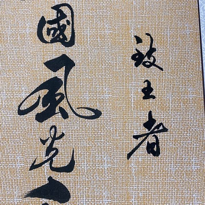 书法墨海游龙作品