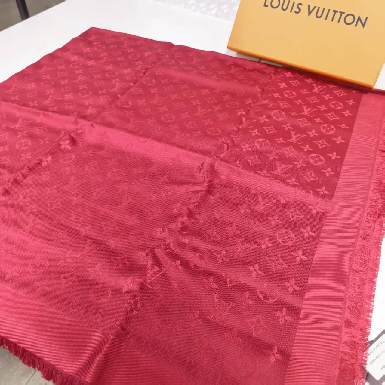 99新 LouisVuitton/路易威登 海囤J/LV/围巾/bm88582
