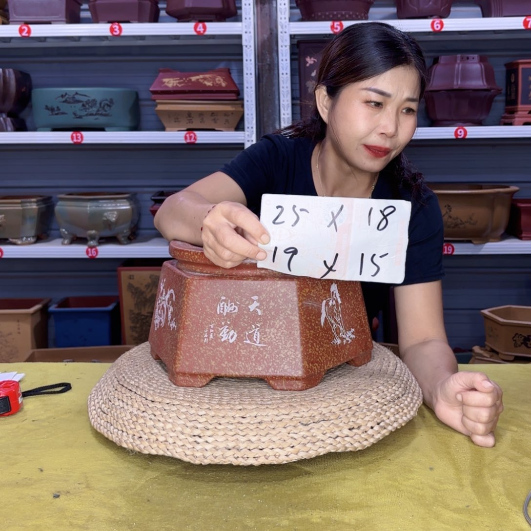 紫砂花盆宜兴紫砂厂