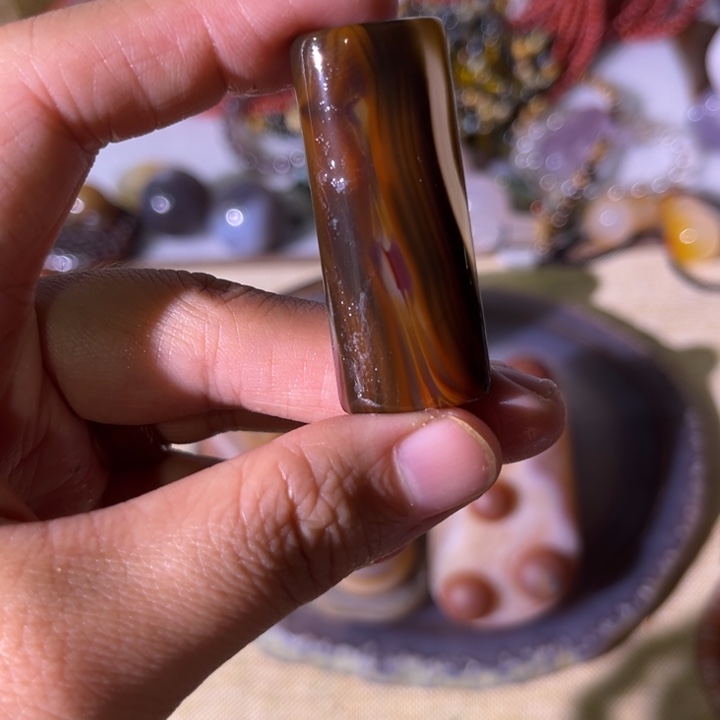 未镶嵌玛瑙/玉髓珠宝奇石