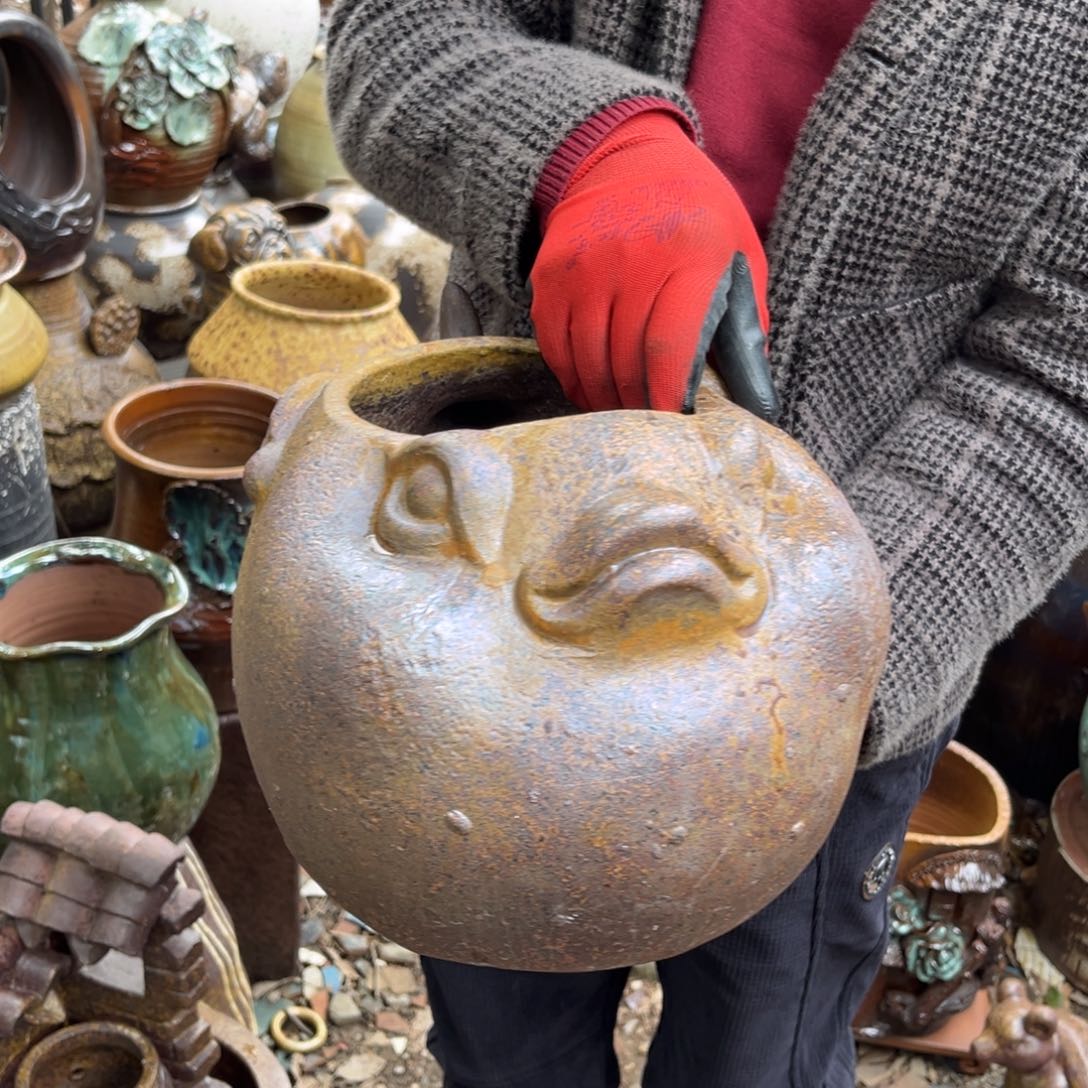 红陶高21口16无孔