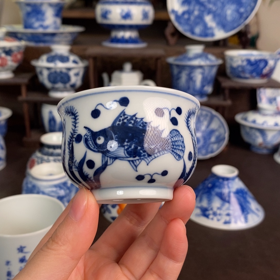 景德镇陶瓷手工手绘