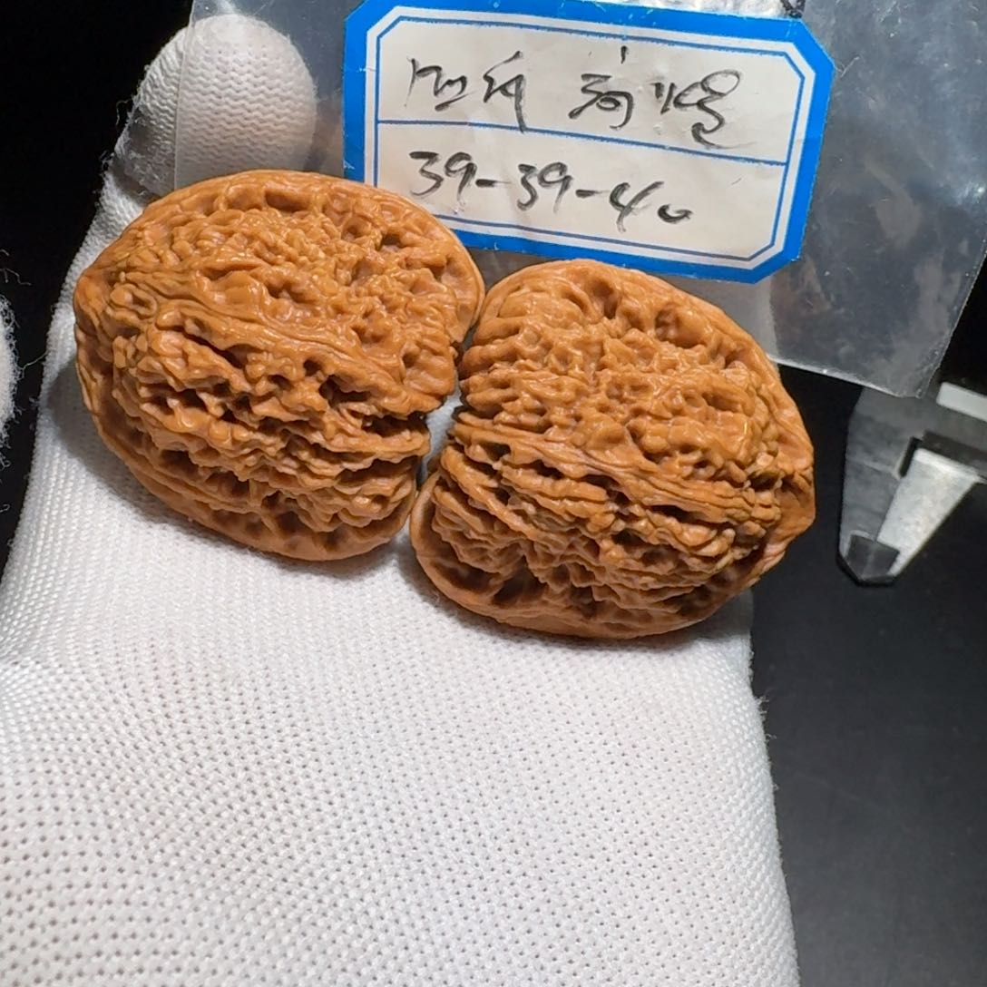文玩核桃把件1号万字高炮