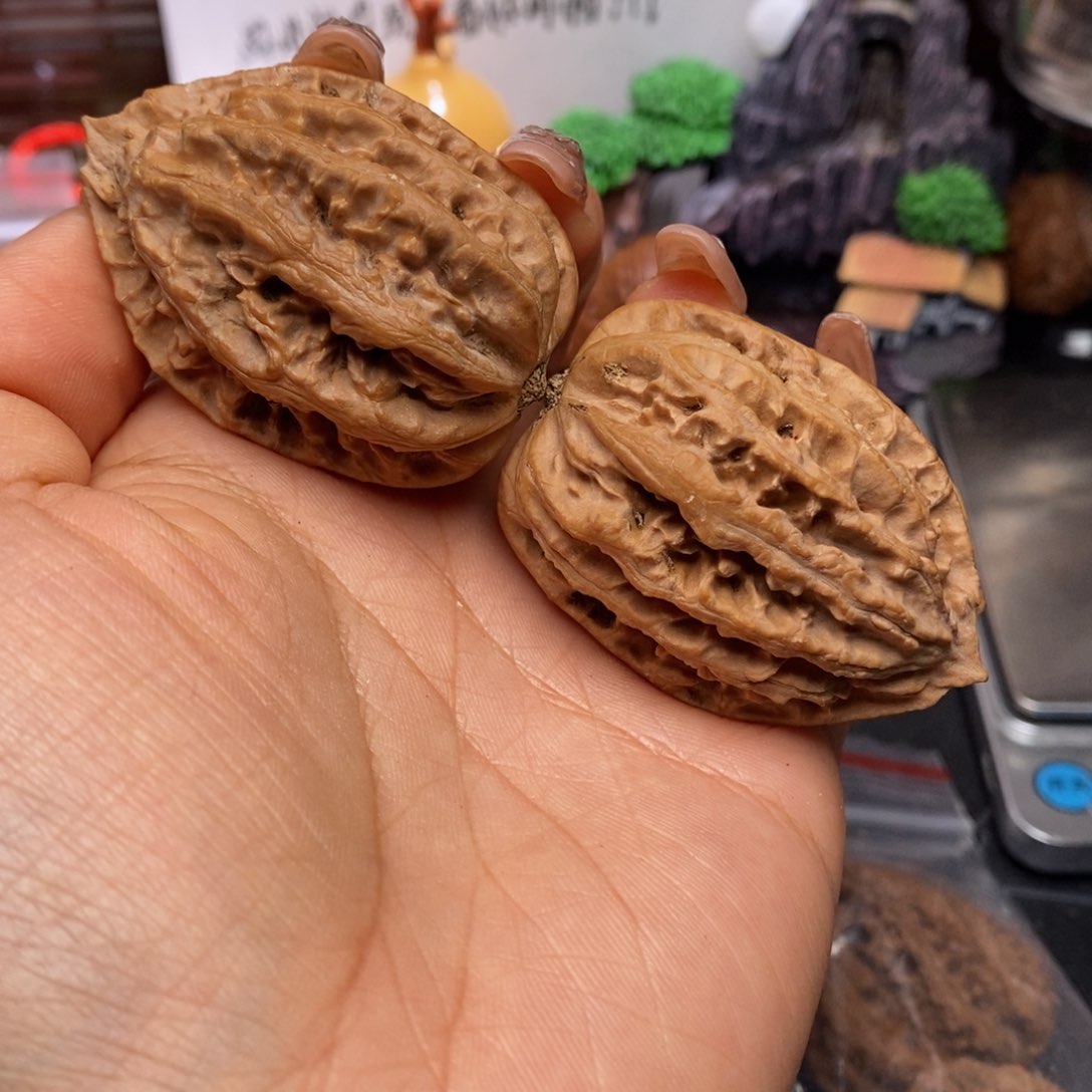 文玩核桃把件核桃47w