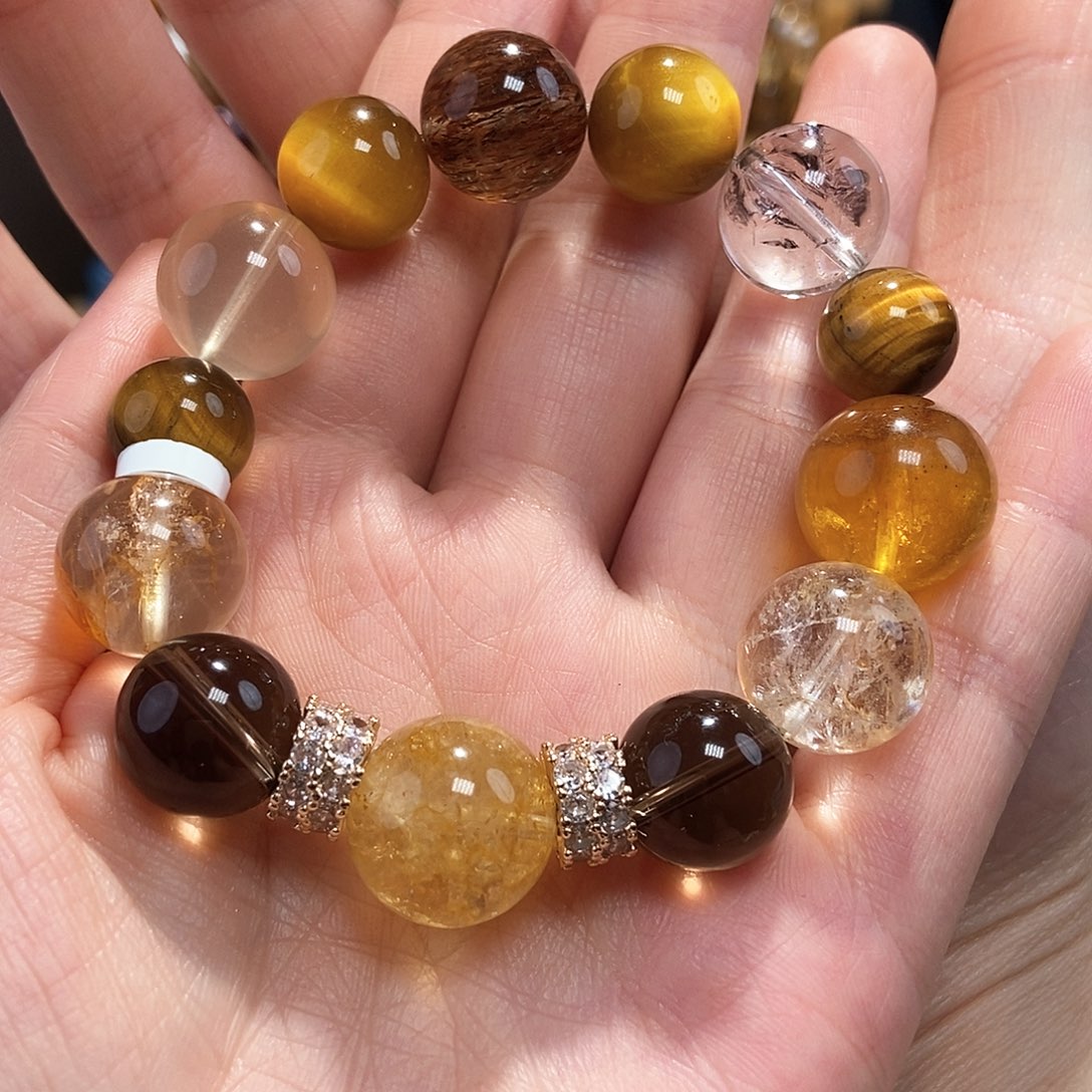 水晶手链未镶嵌月****人大满贯