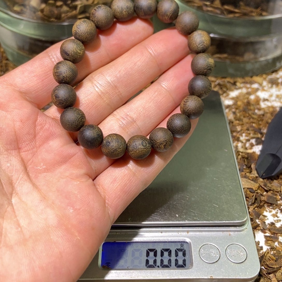 沉香沉香碎屑奇楠沉香1.0单圈