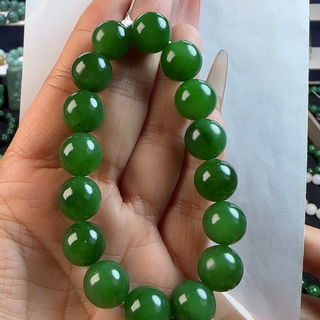 和田玉手串未镶嵌