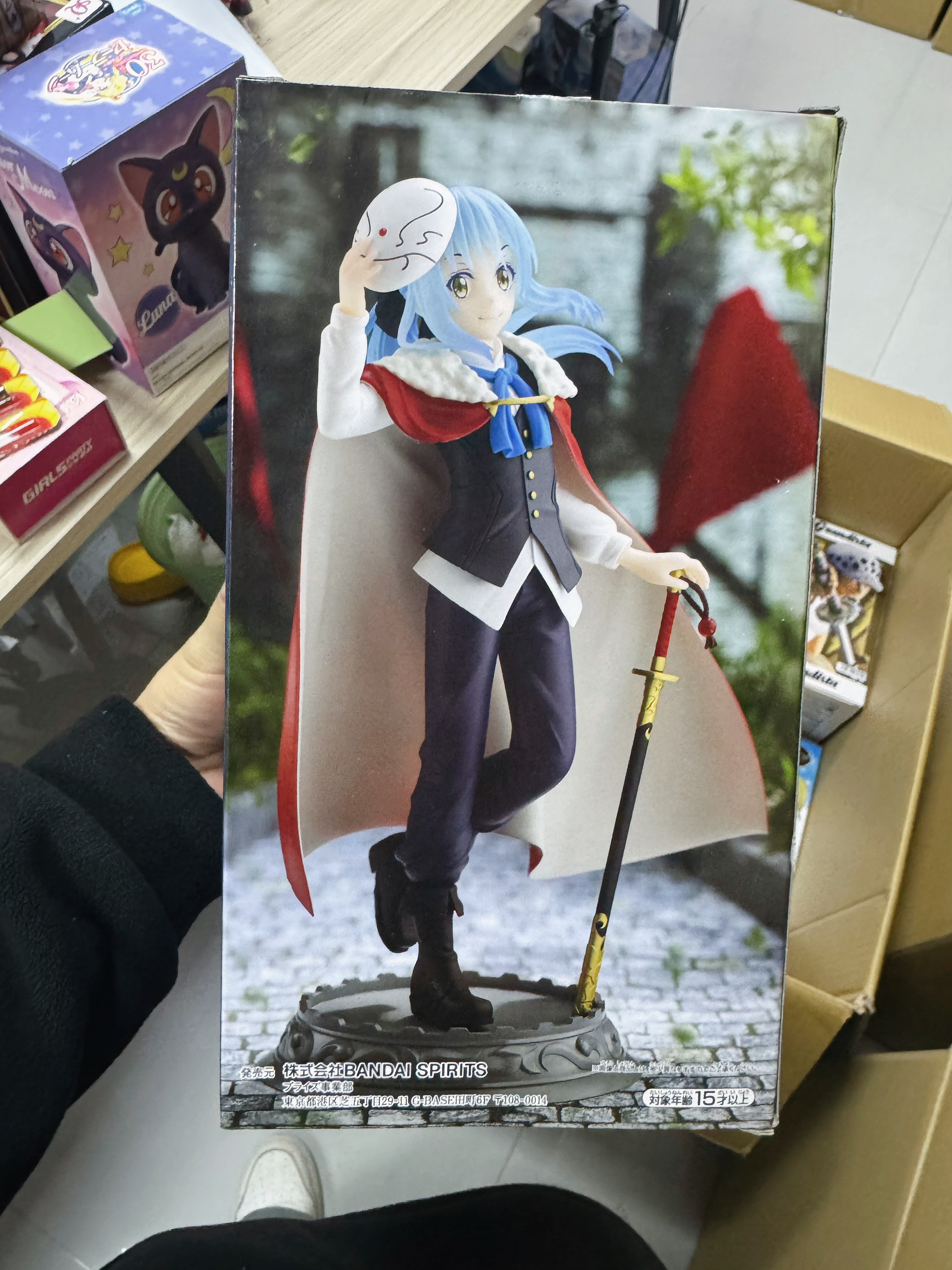 转生变成史莱姆 利姆露·特恩佩斯特 景品手办日版全新未拆【9号箱】