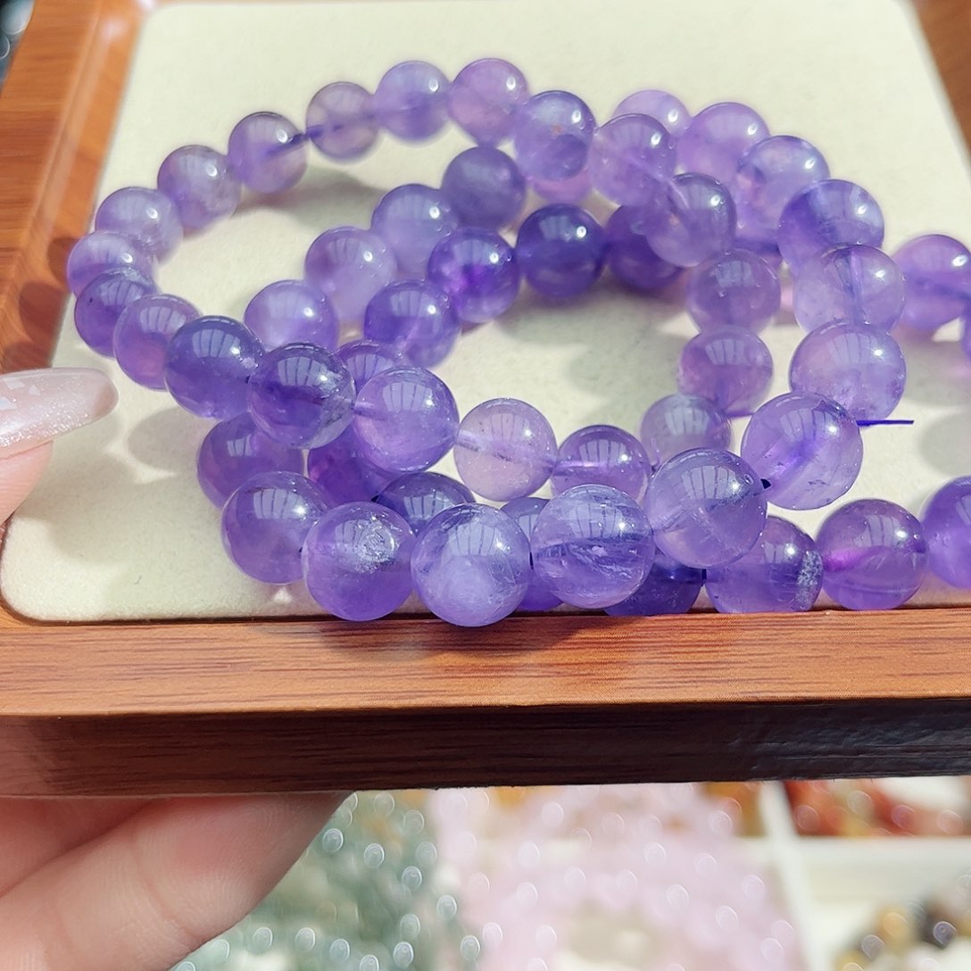 水晶手链未镶嵌紫水晶