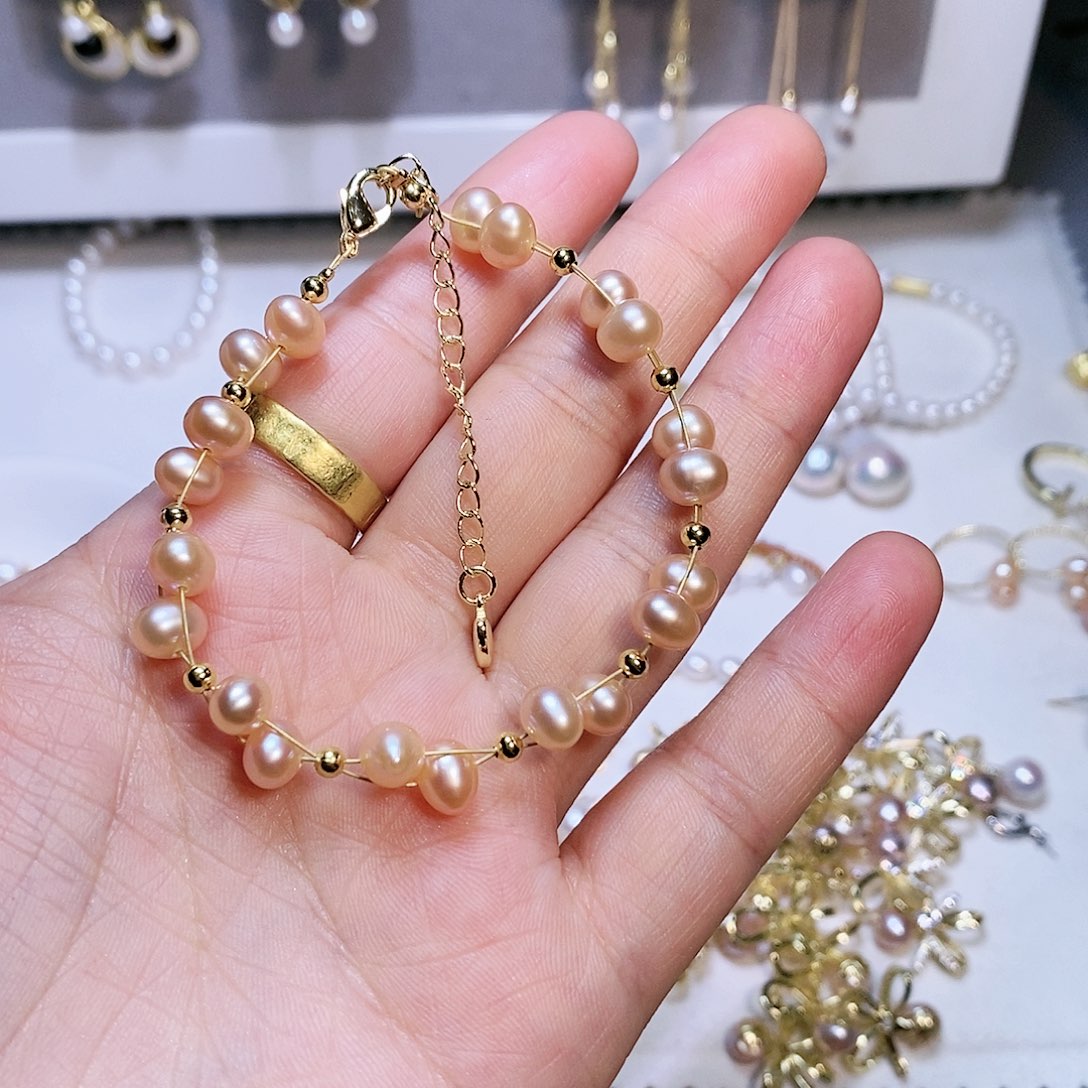 【闪购商品】淡水珍珠手链未镶嵌