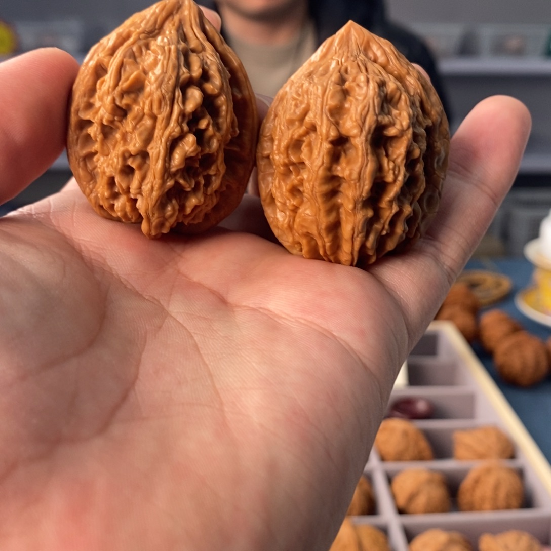 文玩核桃把件微修大沽石39