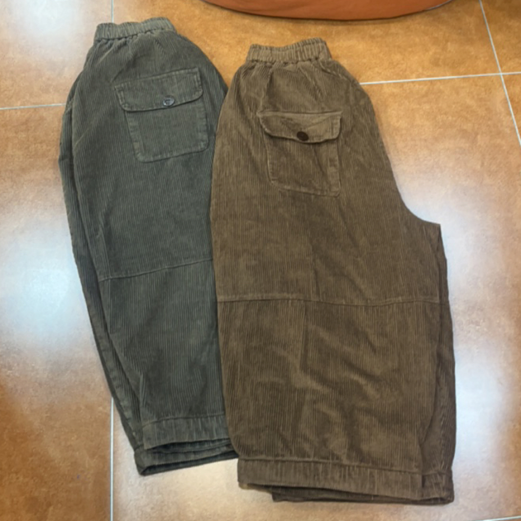 新款三色法国绒棉裤百搭休闲文艺