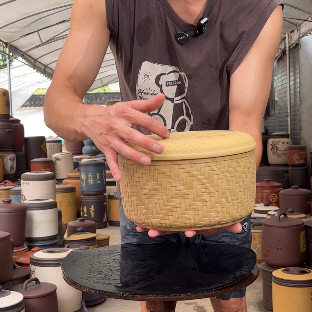 紫砂茶叶罐微瑕不退不换