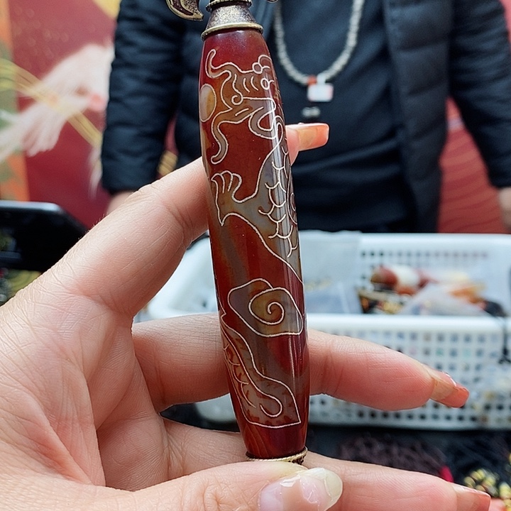 玛瑙/玉髓摆件合金