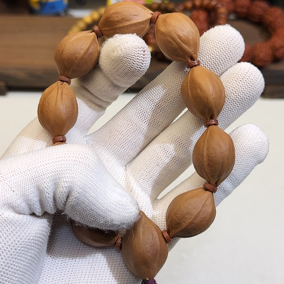 手串橄榄核梅林铁核9号