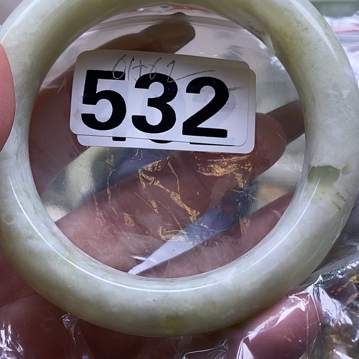 ****蛇纹石玉合金手镯