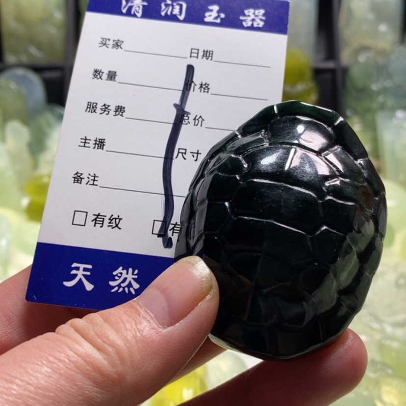 【闪购商品】蛇纹石玉手把件合金
