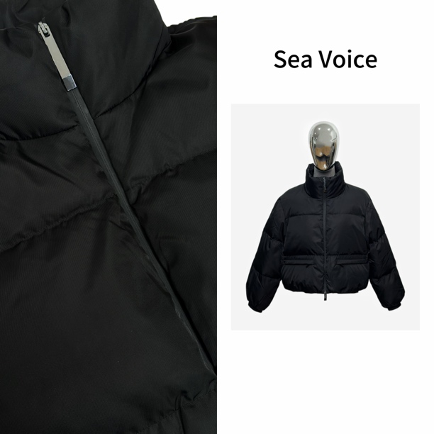 雪夜漫游秋冬季加厚立领百搭短款羽绒外套5640