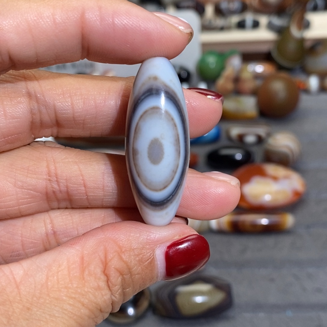 食***灵玛瑙/玉髓合金手链