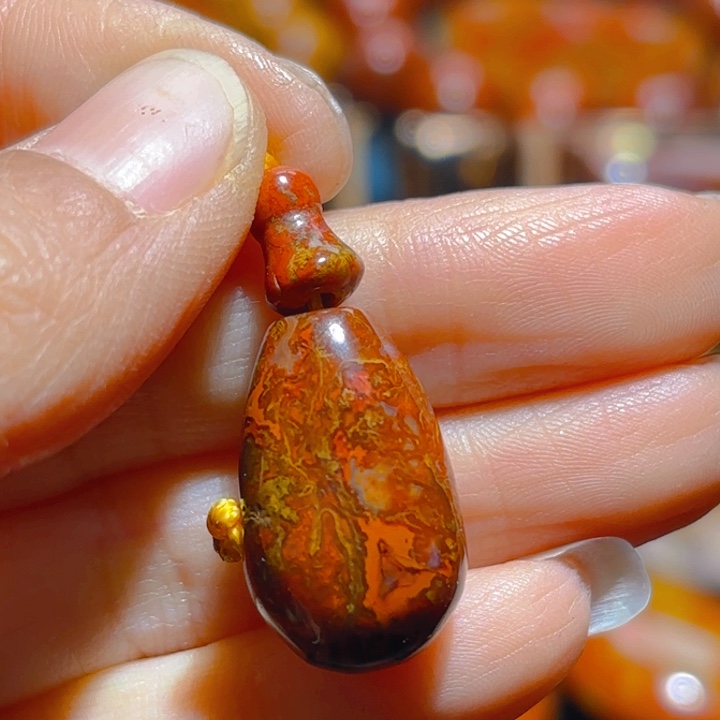 玛瑙/玉髓吊坠(不含链)未镶嵌