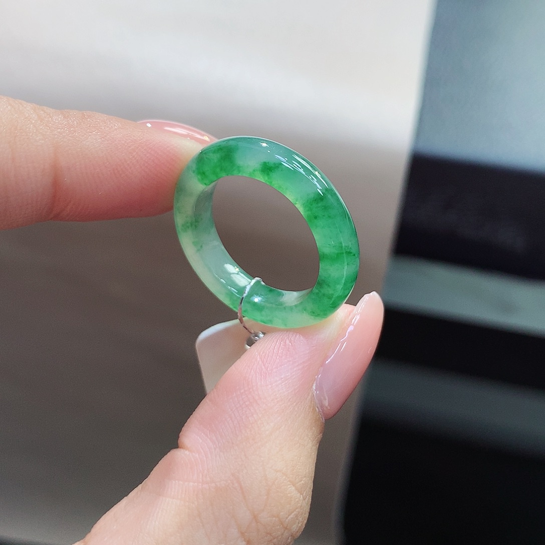 未镶嵌戒圈翡翠11号